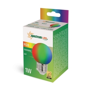 Led Kulka E-27 230v 1w Rgb Spectrum 2 Led Kulka E-27 230v 1w Rgb Spectrum small 2