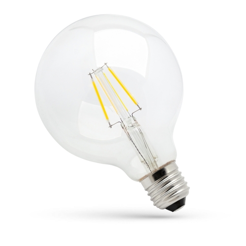 Sprawdź Led Glob G95 Cog E-27 230v 4w Ww Clear Spectrum