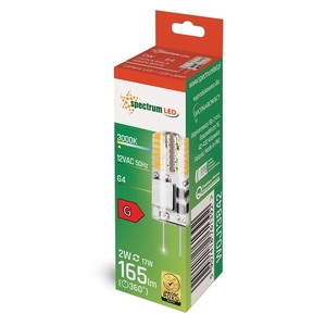 Led G4 Column 12v 2w Silikon Ww Spectrum small 1