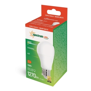 Led Gls E-27 230v 13w Alu Ww Spectrum + small 1