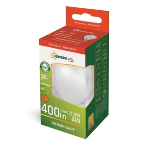 Led Kulka E-14 230v 4w Cog Ww White Spectrum small 1