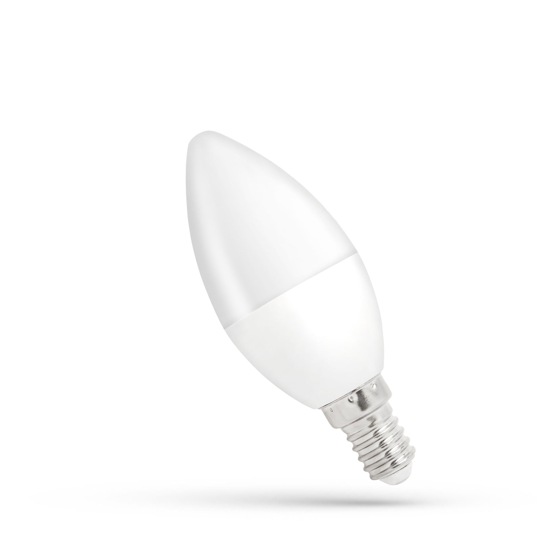 Sprawdź Led Świecowa E-14 230v 8w Ww Spectrum Led Świecowa E-14 230v 8w Ww Spectrum