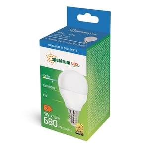 Led Kulka E-14 230v 8w Cw Spectrum small 1