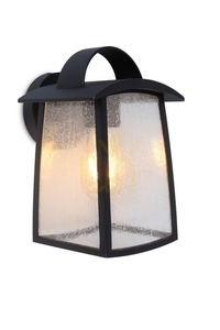 Kinkiet zewnętrzny Lutec Kelsey 5273601012, czarny, E27, IP44 small 0