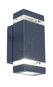 Kinkiet zewnętrzny Lutec Focus 5605013118 LED 8W antracytowy 23,5 cm small 0