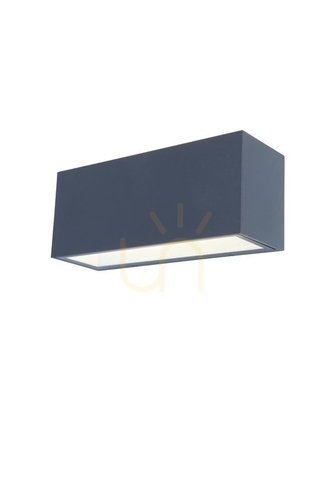 Sprawdź Kinkiet zewnętrzny Lutec GEMINI 5189104118 LED 42W antracyt 4000K