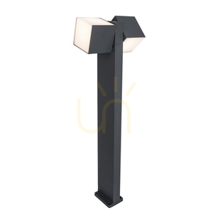 Słupek oświetleniowy Lutec Cuba LED 23W 1000lm 3000K antracyt 75 cm small 0