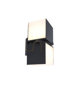 Kinkiet zewnętrzny Lutec CUBA 5193801118 LED 23W antracyt IP54 small 5