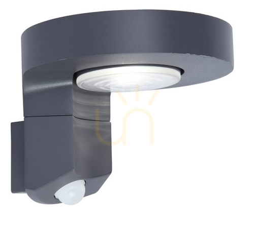 Sprawdź Kinkiet solarny zewnętrzny Lutec DISO 6906702335 LED 2W szary z czujnikiem ruchu