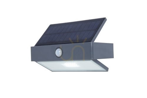 Sprawdź Kinkiet zewnętrzny Lutec Arrow 6910601335 LED 2,3W z czujnikiem ruchu szary