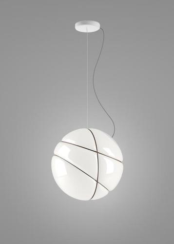 Sprawdź Lampa wisząca Fabbian Armilla F50 13W - biały oraz polerowane złoto - F50 A01 01