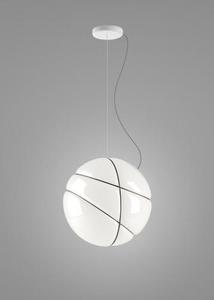 Lampa wisząca Fabbian Armilla F50 13W - biały oraz polerowane złoto - F50 A01 01 small 0