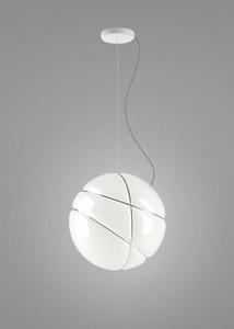 Lampa wisząca Fabbian Armilla F50 13W - biały oraz chrom - F50 A03 01 0 Lampa wisząca Fabbian Armilla F50 13W - biały oraz chrom - F50 A03 01 small 0