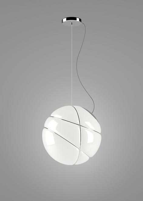 Sprawdź Lampa wisząca Fabbian Armilla F50 13W - biały oraz Srebrny - F50 A03 15 Lampa wisząca Fabbian Armilla F50 13W - biały oraz Srebrny - F50 A03 15