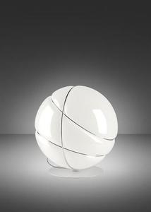 Lampa stołowa Fabbian Armilla F50 13W - biały oraz Srebrny - F50 B03 01 small 0