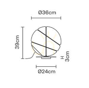 Lampa stołowa Fabbian Armilla F50 13W - Chromowany - F50 B03 15 small 2