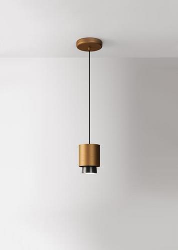 Sprawdź Lampa wisząca Fabbian Claque F43 20W 10cm - Brąz - F43 A02 76