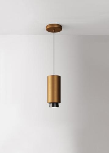 Sprawdź Lampa wisząca Fabbian Claque F43 20W 20cm - Brąz - F43 A04 76