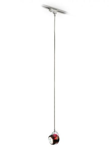 Sprawdź Lampa wisząca Fabbian Beluga do Szynoprzewodu - czerwony - D57 J05 03