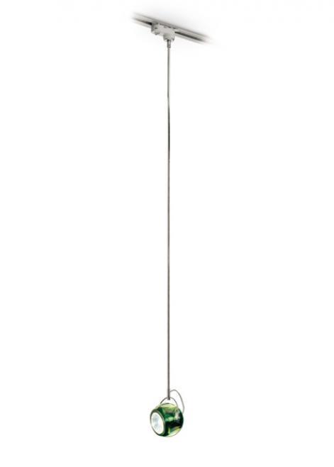 Sprawdź Lampa wisząca Fabbian Beluga do Szynoprzewodu - Zielony - D57 J05 43 Lampa wisząca Fabbian Beluga do Szynoprzewodu - Zielony - D57 J05 43