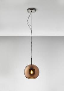 Lampa wisząca Fabbian Beluga Royal Ø20 - Brąz - D57 A57 41 small 0