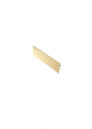 Sprawdź Akcesoria Fabbian Tile D95 Pasek zakrywający 30cm - Złote aluminium - D95 Z10 74