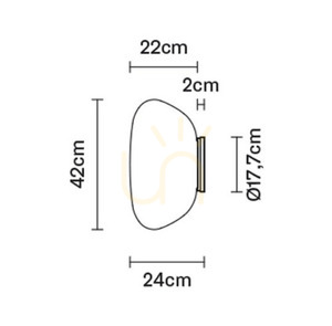 Kinkiet Fabbian Lumi 42cm - F07 G21 01 small 3