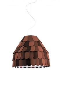 Lampa wisząca Fabbian Roofer F12 57cm - pomarańczowy - F12 A01 32 small 0