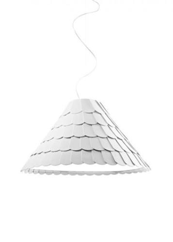 Sprawdź Lampa wisząca Fabbian Roofer F12 76cm - Biały - F12 A03 01