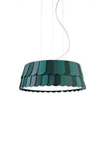 Lampa wisząca Fabbian Roofer F12 59cm - Zielony - F12 A05 43 small 0