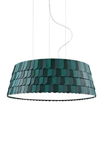 Sprawdź Lampa wisząca Fabbian Roofer F12 119cm - Zielony - F12 A09 43