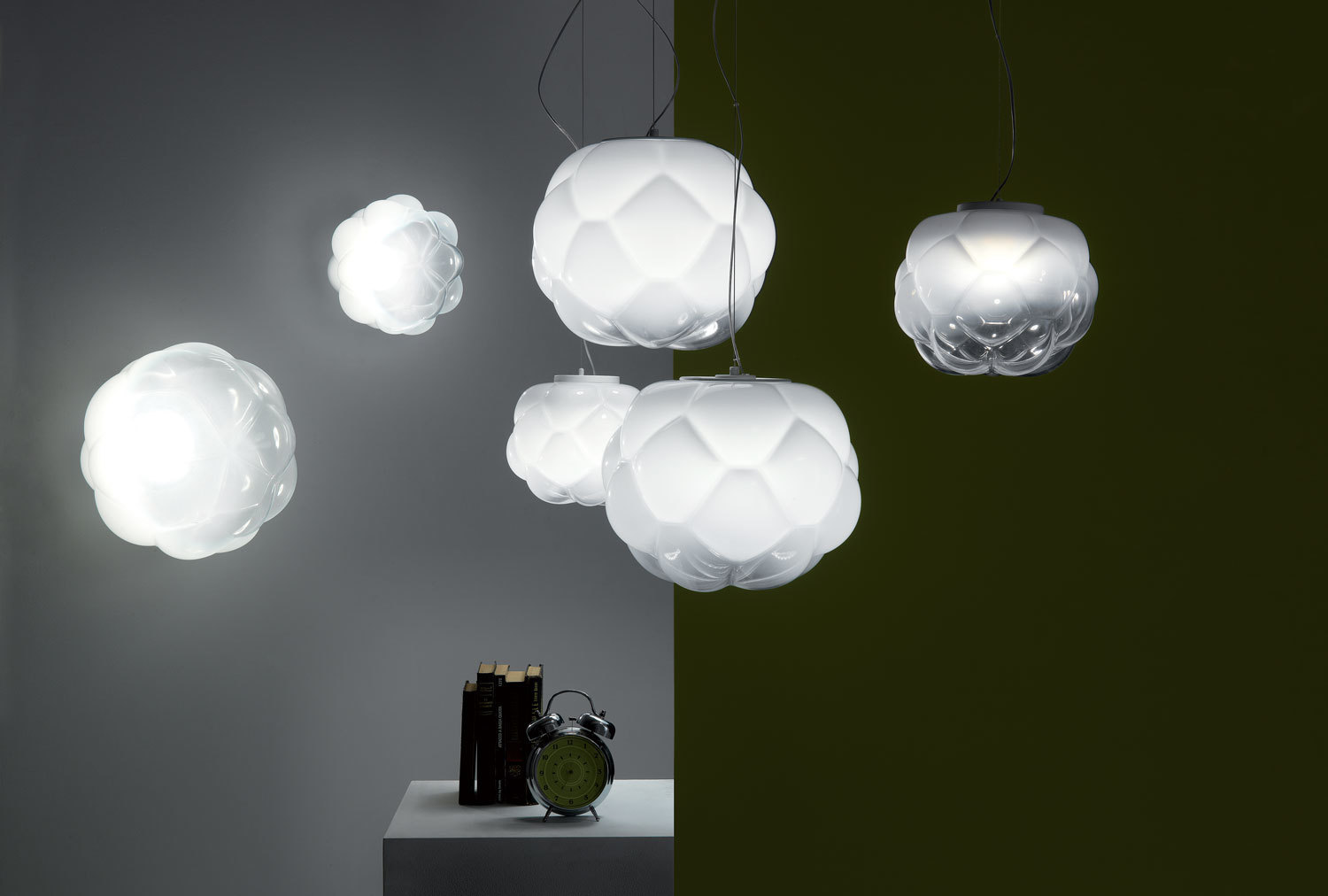 Zobacz Plafon Fabbian Cloudy F21 40cm - F21 E02 71 Plafon Fabbian Cloudy F21 40cm - F21 E02 71