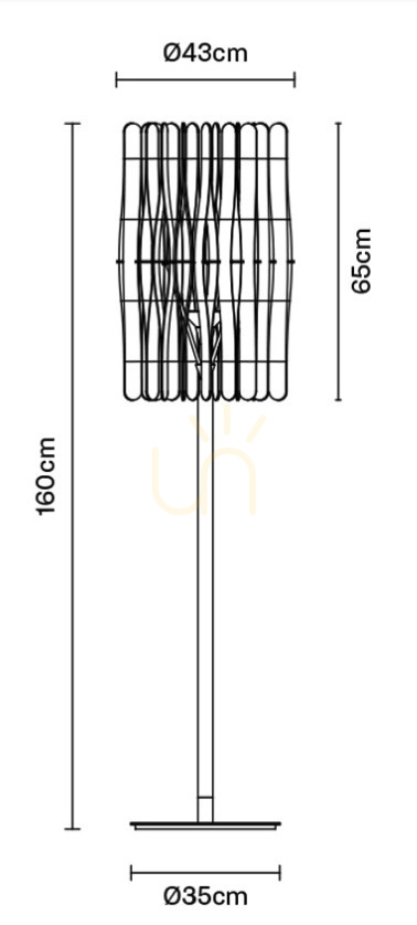 Obejrzyj Lampa podłogowa Fabbian Stick F23 - F23 C05 69 Lampa podłogowa Fabbian Stick F23 - F23 C05 69