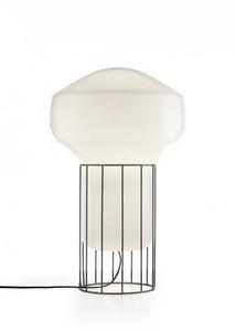 Lampa stołowa Fabbian Aérostat 53cm - czarny chrom - F27B03 24 small 0
