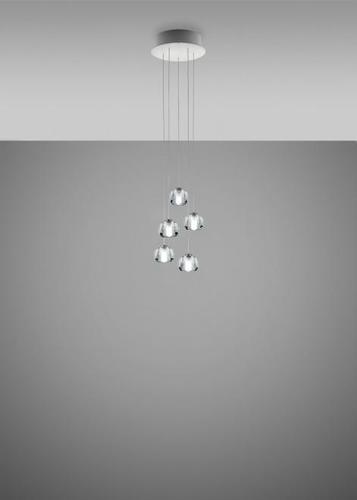 Sprawdź Lampa wisząca Fabbian Multispot F32 24cm - 5 - F32 A22 00