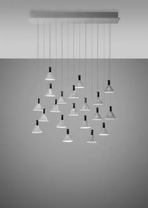 Lampa wisząca Fabbian Multispot F32 90x15cm - 20 - Chromowany - F32 A49 00 0 Lampa wisząca Fabbian Multispot F32 90x15cm - 20 - Chromowany - F32 A49 00 small 0
