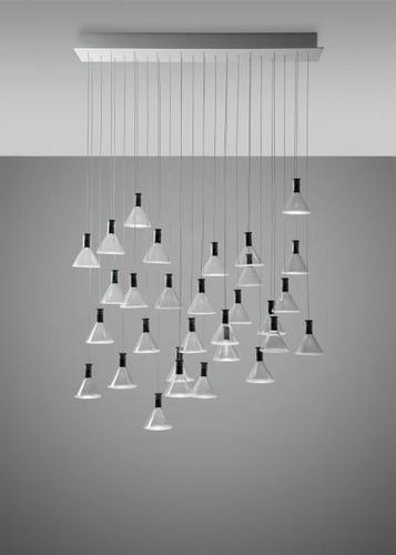 Sprawdź Lampa wisząca Fabbian Multispot F32 90x15cm - 30 - Chromowany - F32 A50 00