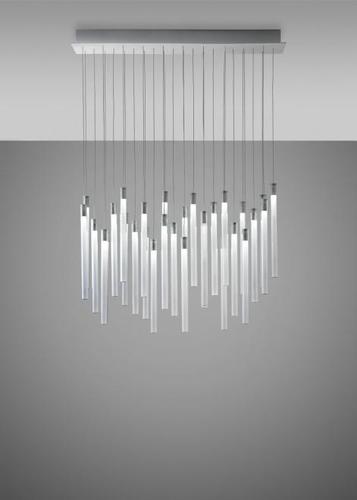 Sprawdź Lampa wisząca Fabbian Multispot F32 90x15cm - 30 - Chromowany - F32 A10 00