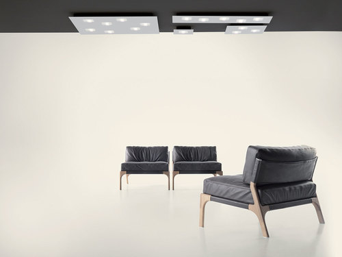 Sprawdź Oprawy nasufitowe Fabbian Quarter F38 5W 59,5x59,5cm - Biały - F38 G13 01