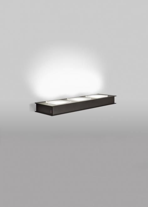 Sprawdź Kinkiet Fabbian Quarter F38 5W 33,5x10cm - Czarny - F38 G03 02 Kinkiet Fabbian Quarter F38 5W 33,5x10cm - Czarny - F38 G03 02