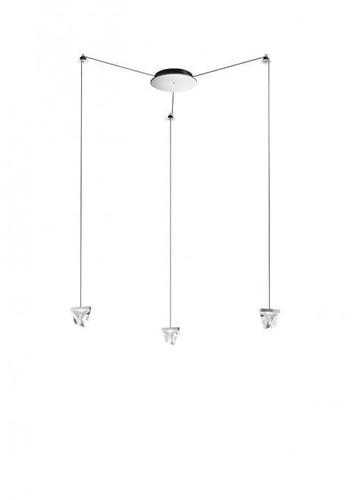 Sprawdź Lampa wisząca Fabbian Tripla F41 3W 3 - Chromowany - F41 G01 11