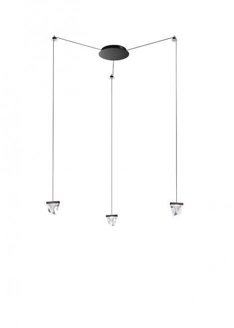 Sprawdź Lampa wisząca Fabbian Tripla F41 3W 3 - Antracyt - F41 G02 21 Lampa wisząca Fabbian Tripla F41 3W 3 - Antracyt - F41 G02 21