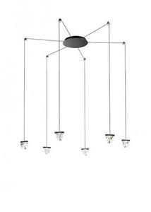 Lampa wisząca Fabbian Tripla F41 3W 6 - Antracyt - F41 G03 21 small 0