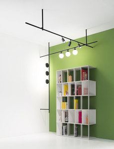 Akcesoria elektryczne Fabbian Freeline F44 Pręt dekorowany 3m - 3000K - Czarny - F44 M16 02 small 6