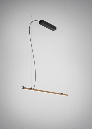 Sprawdź Lampa wisząca Fabbian Freeline F44 4W 1m - Brąz - F44 A01 76