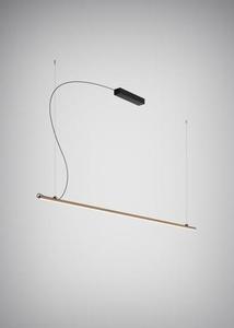 Lampa wisząca Fabbian Freeline F44 8W 2m - Brąz - F44 A03 76 small 0
