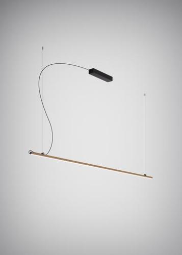 Sprawdź Lampa wisząca Fabbian Freeline F44 8W 2m - Brąz - F44 A04 76