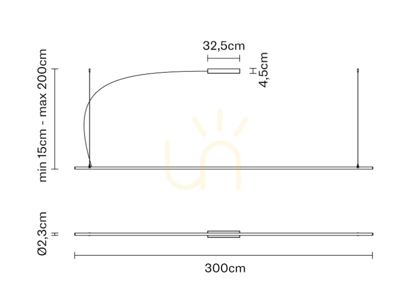 Obejrzyj Lampa wisząca Fabbian Freeline F44 2W 3m - Brąz - F44 A06 76 Lampa wisząca Fabbian Freeline F44 2W 3m - Brąz - F44 A06 76