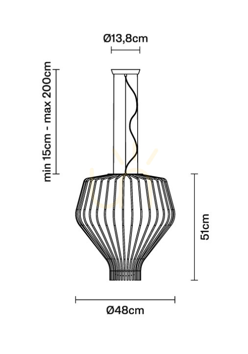 Wyświetl Lampa wisząca Fabbian Saya F47 22W 48cm - Chromowany oraz przeźroczysty - F47 A15 00 Lampa wisząca Fabbian Saya F47 22W 48cm - Chromowany oraz przeźroczysty - F47 A15 00