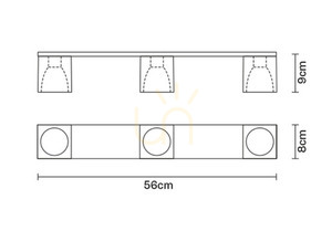 Plafon Fabbian Cubetto - czarny - D28 E03 02 2 Plafon Fabbian Cubetto - czarny - D28 E03 02 small 2